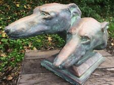 Greyhound dog heads for sale  HORSHAM
