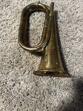 Vintage brass bugle for sale  Shipping to Ireland