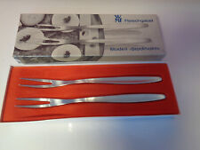 WMF , 4100 Stockholm , 2 Fleischgabeln mit OVP , ca. 17,2 cm , Sehr gut gebraucht kaufen  Deutschland