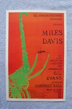 Miles davis concert for sale  Augusta