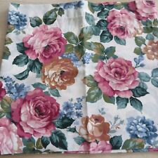 Vintage 80s JC Penny Blouson Valance Floral Window Curtain 16 x 70 Made in USA, used for sale  Shipping to South Africa