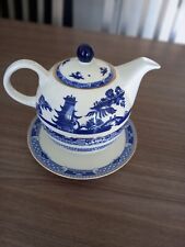 Ringtons Willow Pattern One Cup Teapot for sale  KELSO