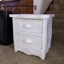 wicker white dresser for sale  Dover