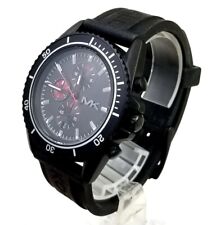RARE,UNIQUE Men's CHRONOGRAPH  MICHAEL KORS MK-8377 "Jet Master" Rubber band for sale  Shipping to South Africa