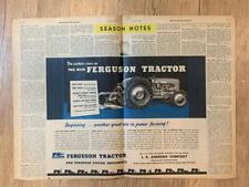Magazine 1948 ferguson for sale  Blaine