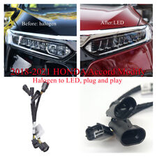 Adapter Wire For 2018 19 20 2021 HONDA ACCORD Headlight Modified Halogen to led for sale  Shipping to South Africa
