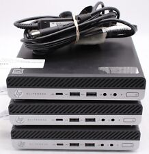 HP EliteDesk 705 G4 DM AMD Pro A6 9500E R5@3.0GHz 8GB RAM No SSD/OS *Parts* w/AC, used for sale  Shipping to South Africa