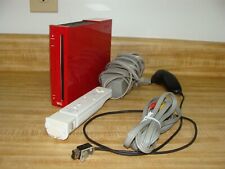 Console Nintendo Wii vermelho sistema de jogos testado Mario 25º aniversário edição limitada , usado comprar usado  Enviando para Brazil