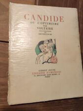 Voltaire candide optimisme d'occasion  Vitré