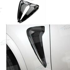 Per BMW X5 F15 14-17 2x parafango flusso d'aria parafango di aspirazione ala laterale lucido coperchio usato  Spedire a Italy