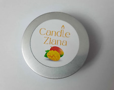 Usado, Velas de cera de soja natural con aroma a mango hechas a mano con velas Ziana segunda mano  Embacar hacia Argentina