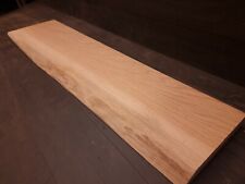 OAK TIMBER SOLID HARDWOOD LIVE EDGE WANEY (SHELF) 245mm x 36mm x 1000mm (2007) for sale  Shipping to South Africa