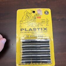 1968 Mattel PLASTIX-BLACK unidades de recarga para o conjunto de moldagem de plástico injetor comprar usado  Enviando para Brazil