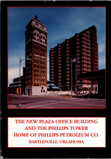 Usado, Postal Bartlesville OK Phillips Petroleum CO Phillips Tower Nueva plaza oficina segunda mano  Embacar hacia Argentina