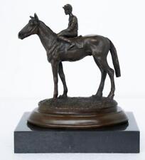 Bronze jockey racehorse for sale  UK
