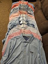 Lote de 11 camisas polo de golfe Johnnie-O Torrey Pines peso pena tamanho 2xl   comprar usado  Enviando para Brazil