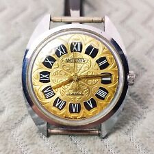 ⭐Reloj Soviético Vintage VOSO Patrones Mecánico 2409.A 17 Joyas Hecho en URSS 80s segunda mano  Embacar hacia Argentina