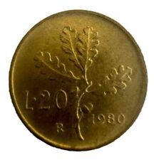 20 lire 1980 usato  Bernareggio