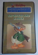 Walt Disney An Officer and A Duck VHS Video Limited Gold Edition II 1985 comprar usado  Enviando para Brazil