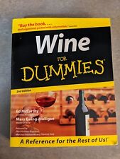 Wine for Dummies - Ed McCarthy Mary Ewing-Muligan, libro de bolsillo 2a edición segunda mano  Embacar hacia Mexico