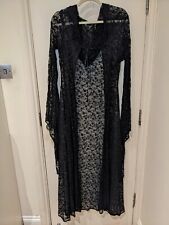 Lace black cloak for sale  HORLEY