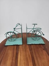 Metal bicycle bookends for sale  Salt Lake City