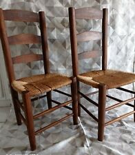 Ancienne paire chaises d'occasion  Briec