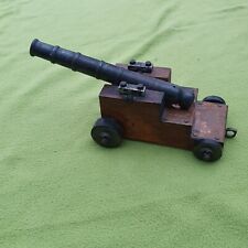 Brass wood cannon for sale  Shipping to Ireland