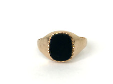 Onyx gold ring for sale  LIVERPOOL