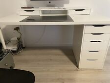 Ikea schreibtisch weiß gebraucht kaufen  Kreuztal
