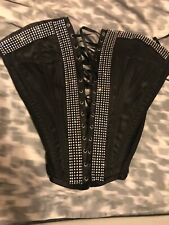 Black corset catwalk for sale  CHESTER