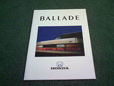 1987 honda ballade for sale  DONCASTER