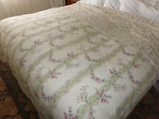 Sanderson roses bedspread for sale  CLEATOR