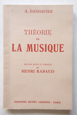 Théorie musique danhauser d'occasion  Paray-le-Monial