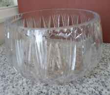 Crystal large heavy for sale  STRATHPEFFER