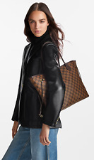 Autentyczna torba Louis Vuitton Neverfull MM Damier Ebene + zdejmowana torebka SD0169 na sprzedaż  Wysyłka do Poland