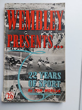 Booklet wembley presents...22 for sale  SOUTHAMPTON