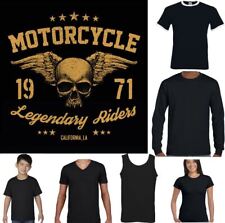 Camiseta Motocicleta Legendary Riders Motociclista Bicicleta Café Corrida Personalizada comprar usado  Enviando para Brazil