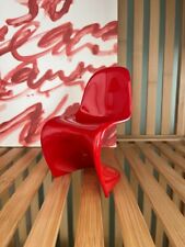 Usado, Cadeira Vitra miniatura Panton vermelha material plástico display colecionável comprar usado  Enviando para Brazil
