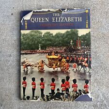The Queen Elizabeth Coronation Souvenir Book Hardcover British Royalty 1953 Rare, used for sale  Shipping to South Africa