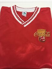 Camiseta deportiva roja de fútbol americano Coca Cola de manga corta de la Copa América del Sur segunda mano  Embacar hacia Argentina