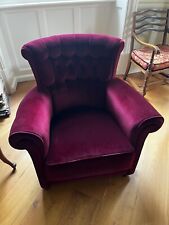 Velvet chair upholstery for sale  PONTEFRACT