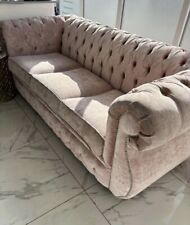 Chesterfield seater sofa for sale  BRADFORD