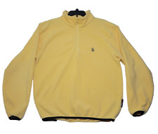 Suéter Pulôver Vintage Anos 90 Nautica Tech Fleece 1/2 Zíper - Amarelo Masculino Médio M comprar usado  Enviando para Brazil