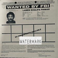 Fbi wanted poster for sale  Hobe Sound