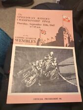 Wembley lions riders for sale  LINCOLN