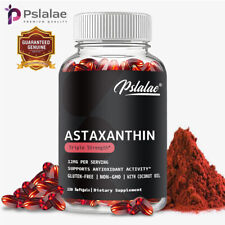 Cápsulas de astaxantina 12mg - com óleo de coco orgânico - Suporte antioxidante comprar usado  Enviando para Brazil