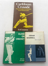 Cricket books hardbacks for sale  NEWTON ABBOT