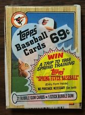 1987 topps cello d'occasion  Expédié en France