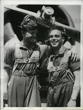1941 Press Photo Cadet Miles A Werne e Walter G.Rishel trens em Brooks Field comprar usado  Enviando para Brazil